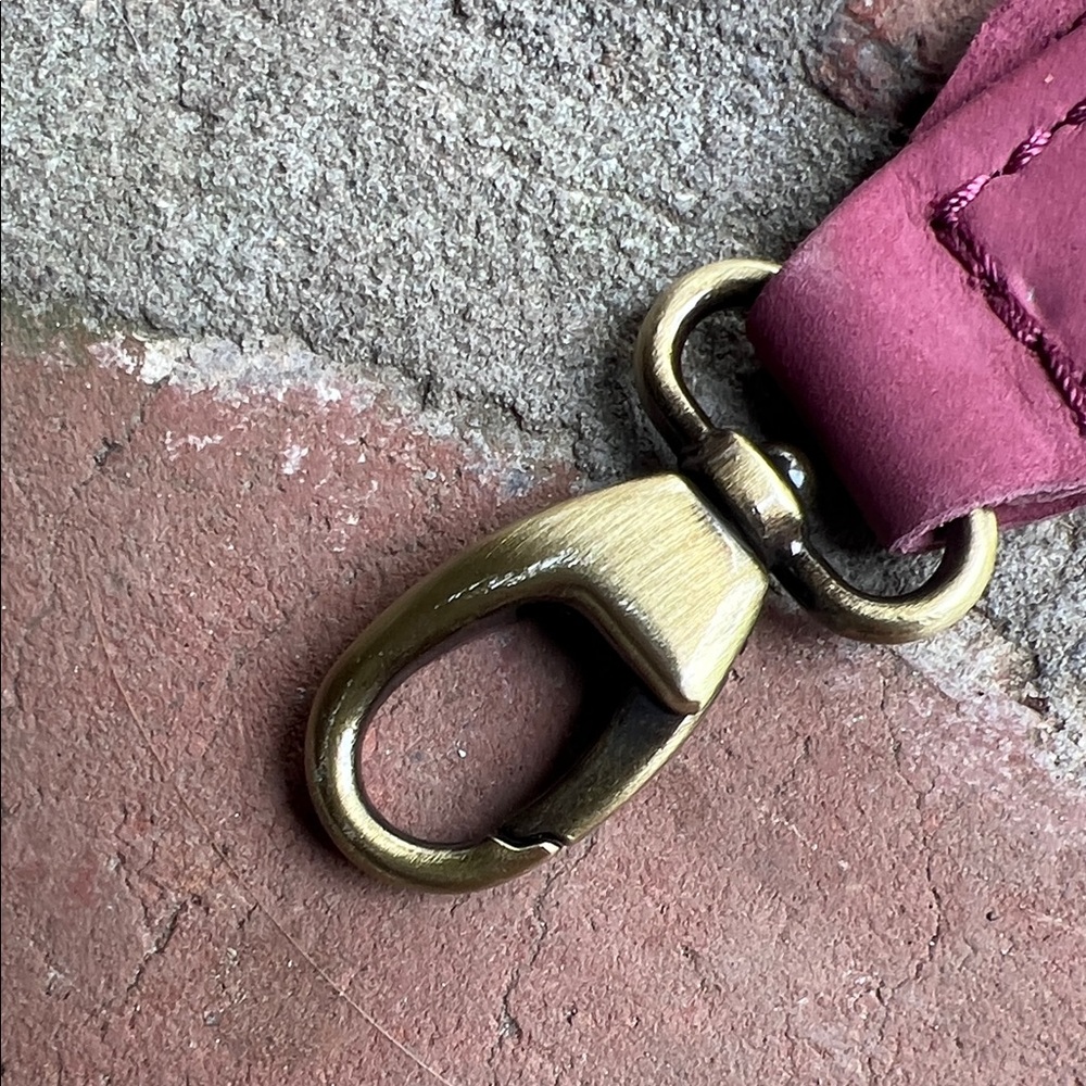 Portland Leather Foxglove Pink Multi Strap BNNU - Picture 7 of 8